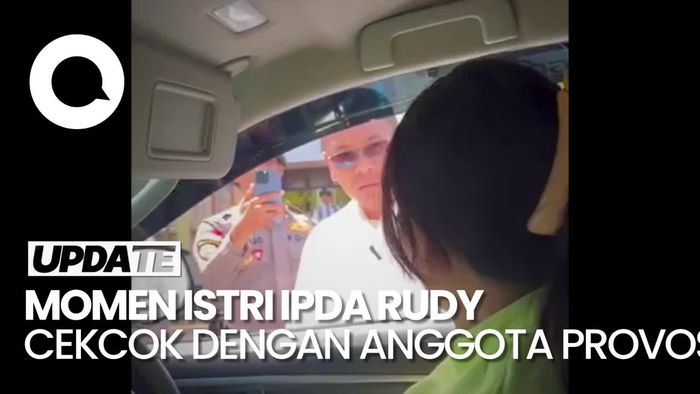 Video Viral Istri Ipda Rudy Cekcok dengan Anggota Provos Polda NTT di Jalan