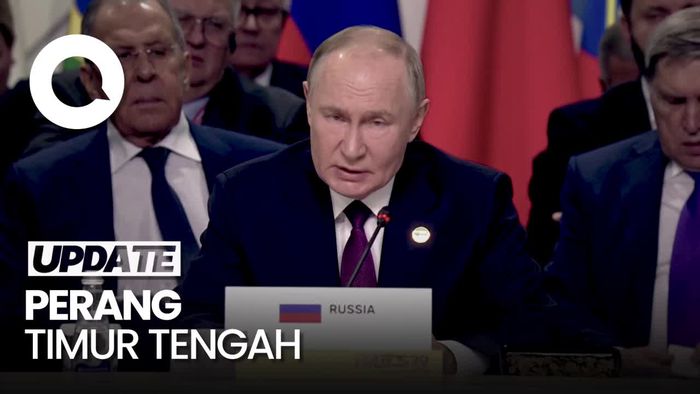 Video: Putin Prediksi Perang Timur Tengah Akan Mencapai Skala Penuh