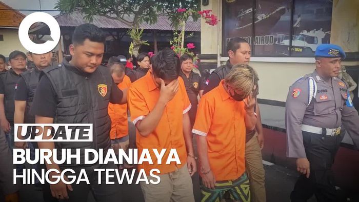 Video: Tampang 10 Pelaku Penganiayaan Dedianus hingga Tewas di Gianyar