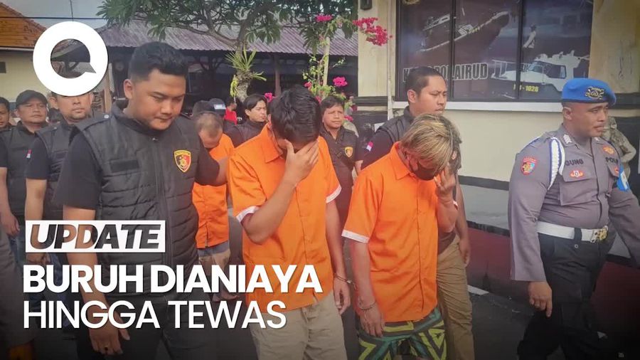 Video: Tampang 10 Pelaku Penganiayaan Dedianus hingga Tewas di Gianyar