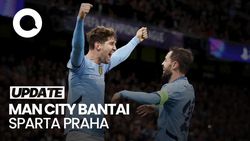  Man City Vs Sparta Praha, The Citizens Pesta Lima Gol