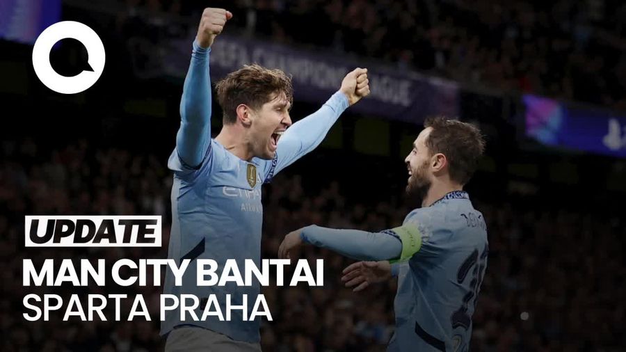 Video: Man City Vs Sparta Praha, The Citizens Pesta Lima Gol