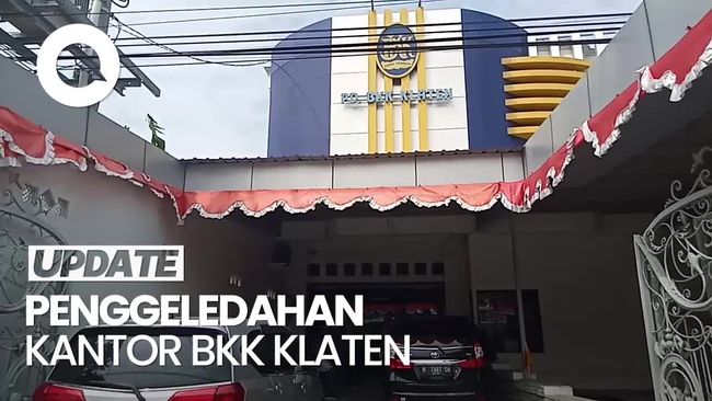 Video: Polisi Geledah Kantor BKK Klaten Terkait Dugaan Korupsi Kredit Fiktif