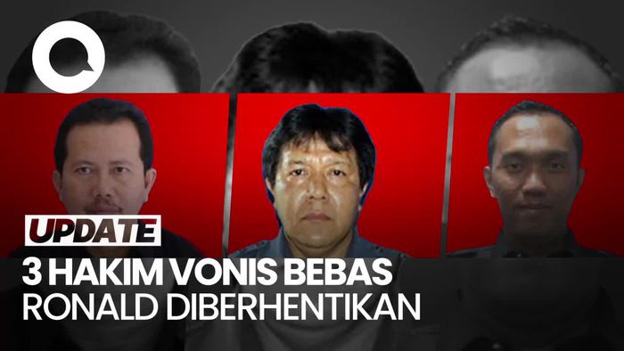 Video: MA Berhentikan Sementara 3 Hakim yang Vonis Bebas Ronald Tannur