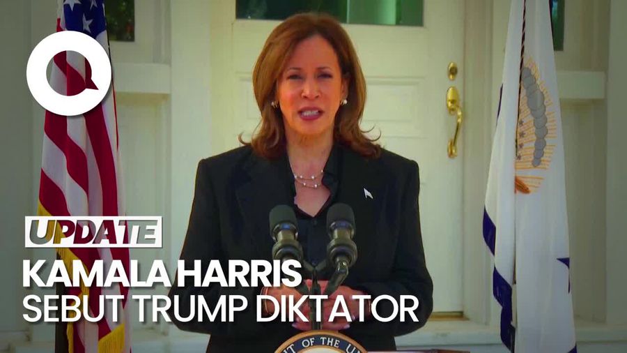 Video: Kamala Harris Sebut Trump Ingin Kekuasaan Tanpa Batas, Bak Adolf Hitler
