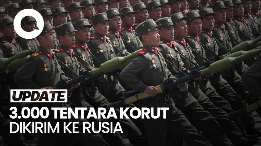 Video Korsel: 3.000 Tentara Korut Telah Dikirim ke Rusia