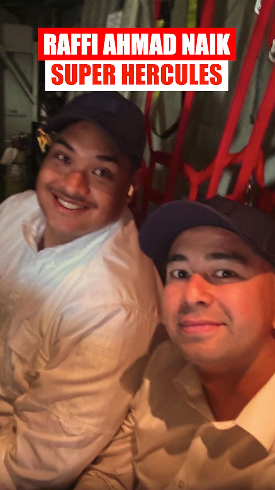 Video: Potret Raffi Ahmad Berangkat ke Akmil Magelang Naik Super Hercules 