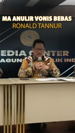 Video: MA Anulir Vonis Bebas Ronald Tannur Jadi 5 Tahun Penjara