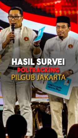 Video Survei Poltracking: Elektabilitas RK-Suswono Melejit