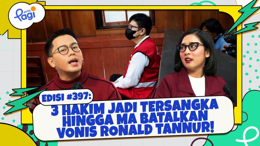 3 Hakim Jadi Tersangka hingga MA Batalkan Vonis Ronald Tanur!