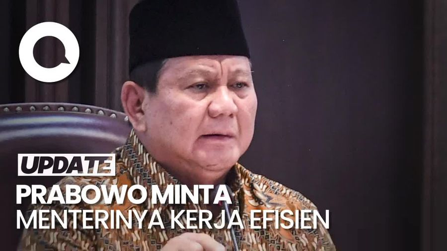 Video Prabowo Minta Menterinya Kurangi Studi Banding ke LN: Jangan Mengada-ngada!
