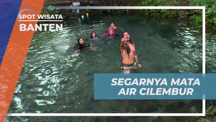 Segarkan Tubuh dengan Air Jernih di Mata Air Cilembur, Banten