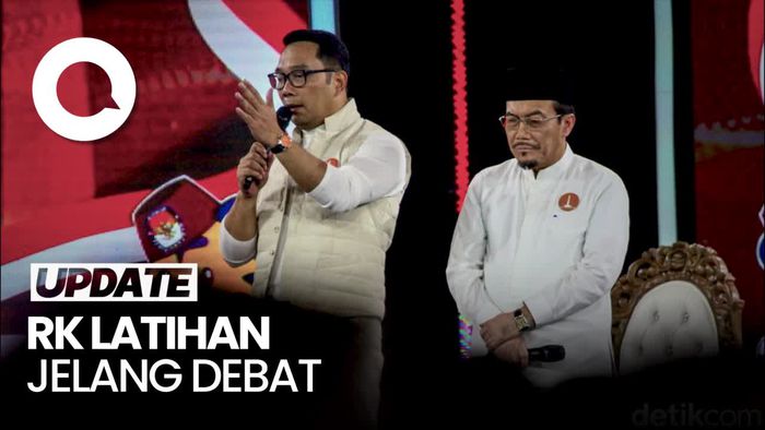 Video RK Mengaku Latihan Public Speaking Jelang Debat Kedua