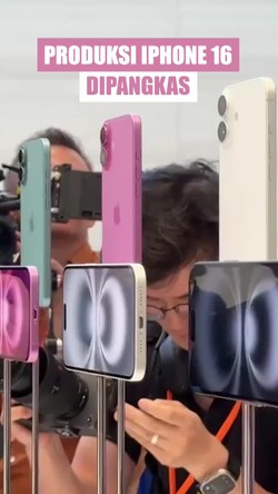 Video: Penjualan iPhone 16 Menurun, Permintaan Produksi Dipangkas