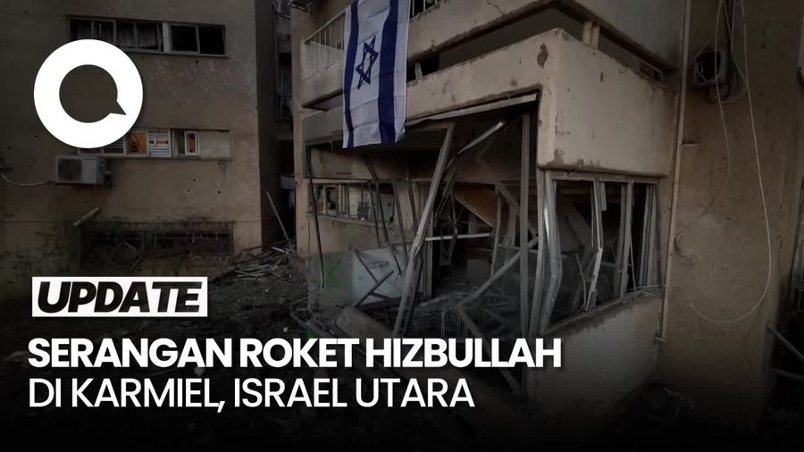 Video: Roket Hizbullah Hantam Israel Utara, Seorang Kakek Terluka