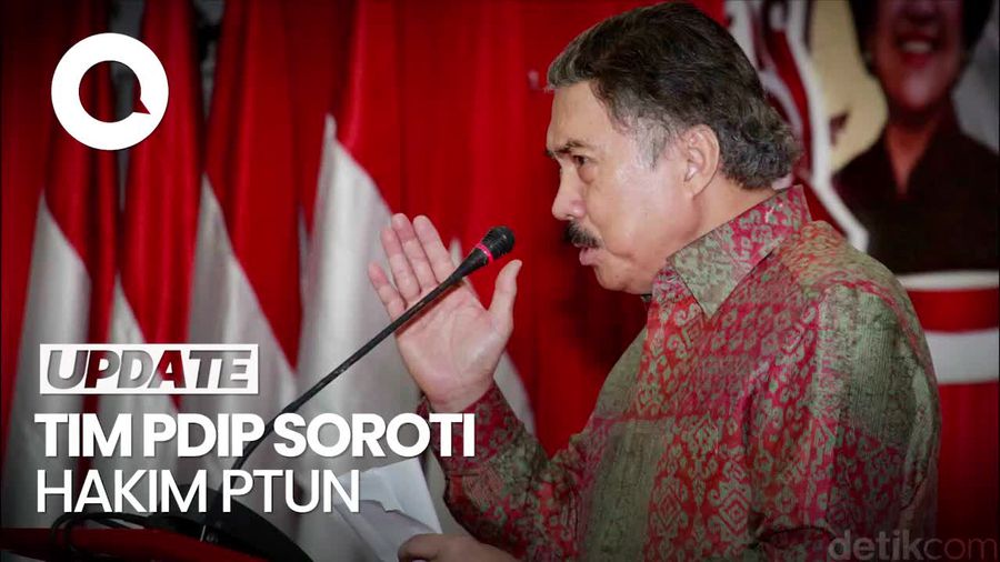 Video Pihak PDIP Soroti Hakim PTUN: Ada yang Sangat Janggal