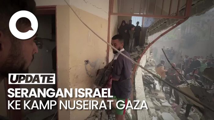 Video: Kamp Pengungsi Nuseirat Dibombardir Israel, 16 Orang Tewas
