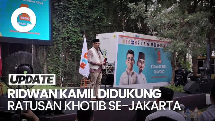Video: Ridwan Kamil Dapat Dukungan dari 500 Khotib Se-Jakarta