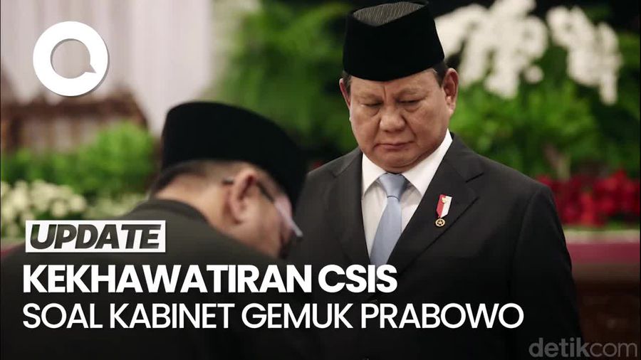 Video Kabinet Gemuk Prabowo Dikhawatirkan Bikin Anggota DPR Ikut Bertambah