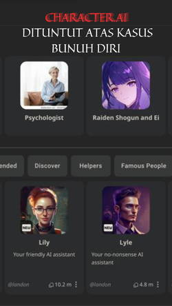 Video: Soal Character.AI Dituntut Atas Kasus Bunuh Diri Anak Usia 14 Tahun