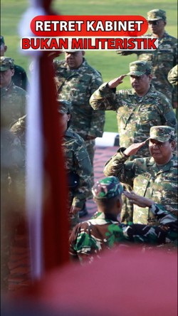 Video: Prabowo Tegaskan Tak Militeristik ke Kabinet saat Retret di Akmil