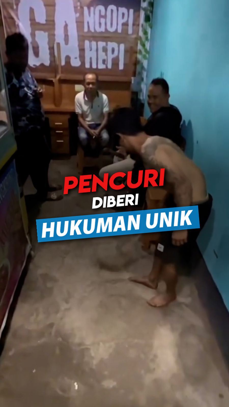 Video Momen Pencuri di Bandung Diberi Hukuman Unik 