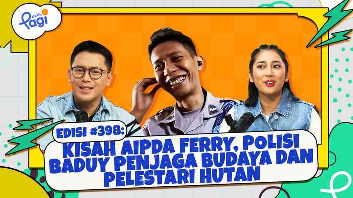Kisah Aipda Ferry, Polisi Baduy Penjaga Budaya dan Pelestari Hutan Adat