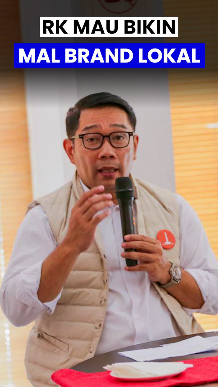 Video: RK Berencana Bikin Mal Khusus Brand Lokal Seperti di Korea