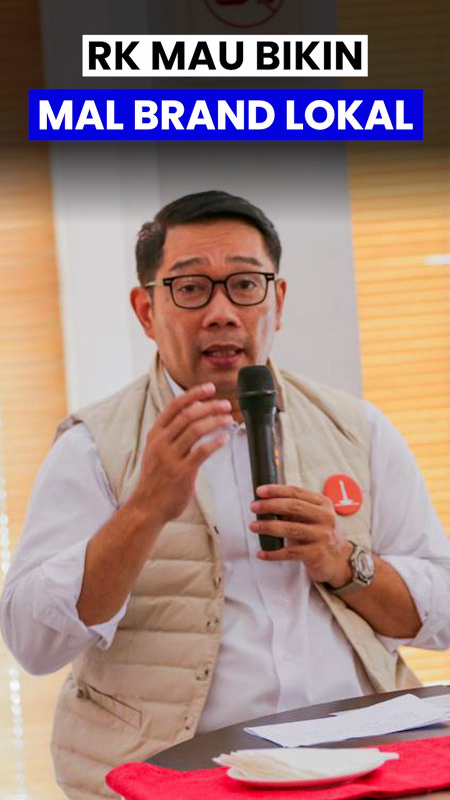 Video: RK Berencana Bikin Mal Khusus Brand Lokal Seperti di Korea