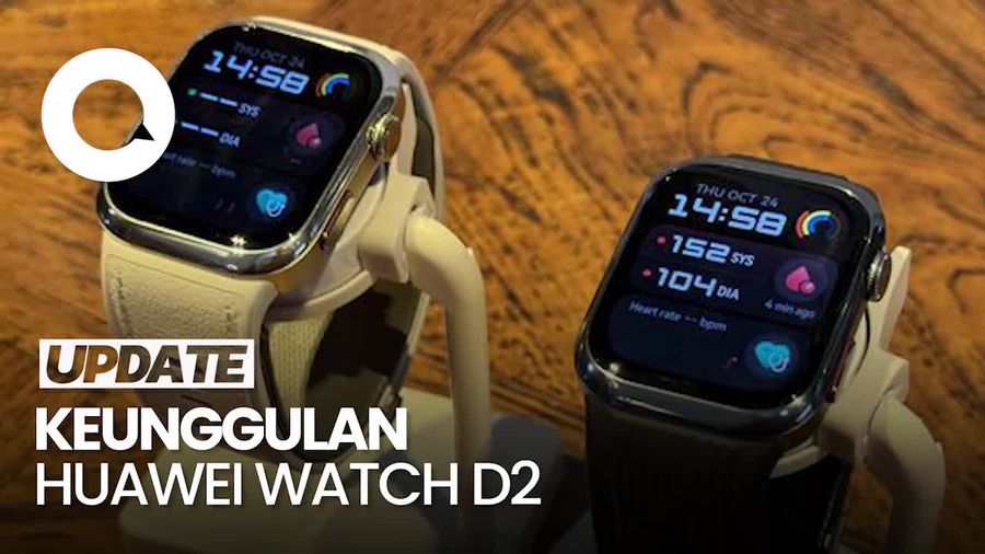 Video: Smartwatch Terbaru Huawei Diklaim Bisa Pantau Tensi Darah