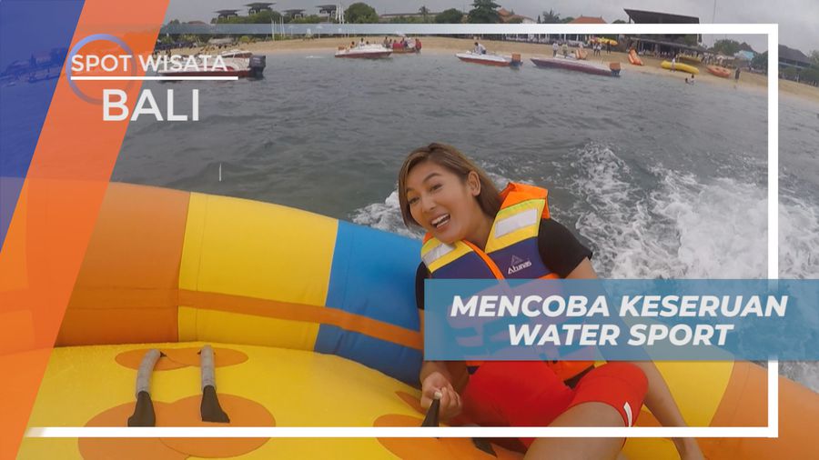 Keseruan Water Sport di Pantai Nusa Dua Bali