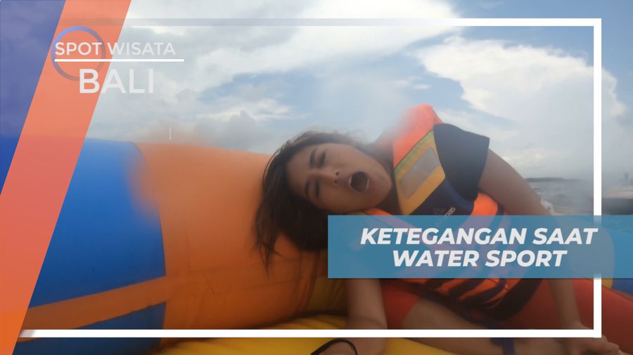 Ketegangan saat Menikmati Water Sport di Nusa Dua Bali