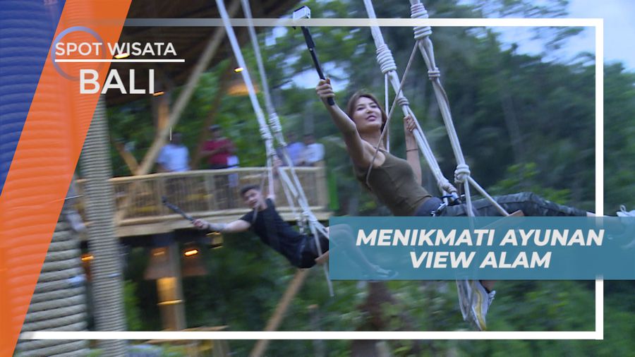 Bersantai di Ayunan dengan Pemandangan yang Menawan Alam Bali 