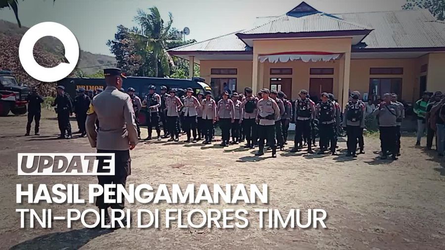 Video: Bentrok Berdarah di Flores Timur, Polisi Amankan 3 Senjata Rakitan