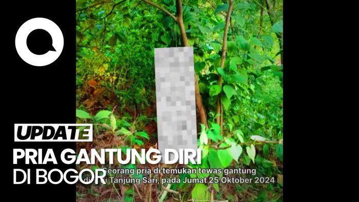 Video: Pria Bogor Tewas Gantung Diri di Pohon, Diduga Faktor Ekonomi