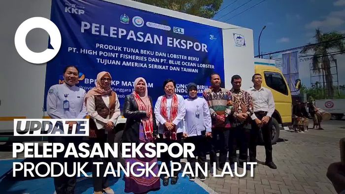 Video: KKP Bersama Pemprov NTB Lepas Ekspor Tuna-Lobster Tujuan AS dan Taiwan