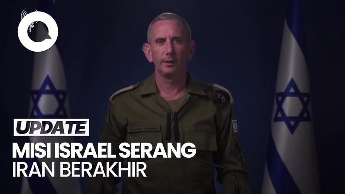Video Israel Seusai Serang Pabrik Rudal Iran: Misi Terpenuhi
