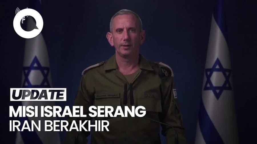 Video Israel Seusai Serang Pabrik Rudal Iran: Misi Terpenuhi
