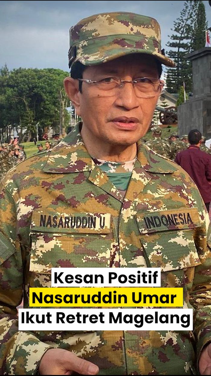 Video Nasaruddin Umar soal Retret: Samakan Visi, Mudahkan Misi Terwujud