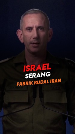 Video: Israel Serang Iran, Sasarannya Pabrik Rudal