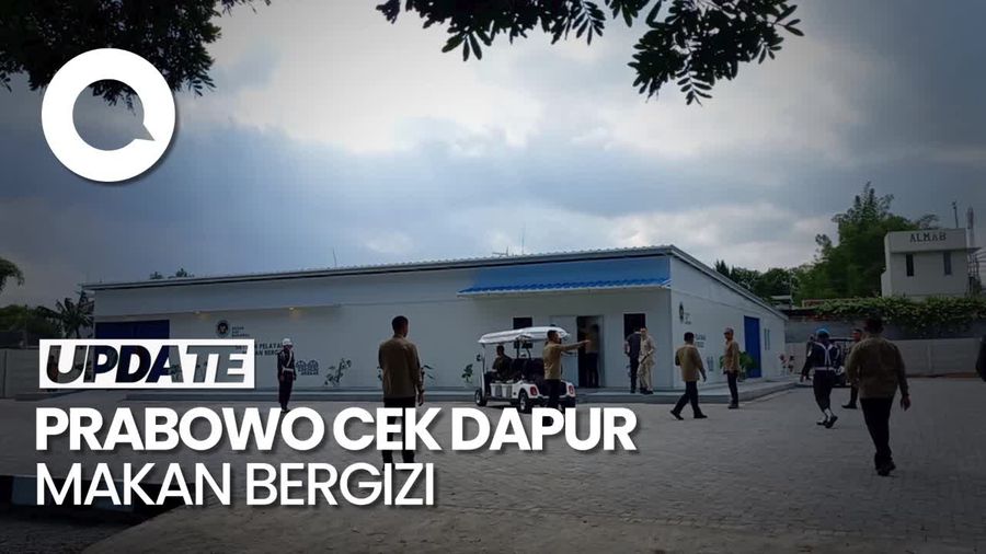 Video: Prabowo Sambangi Dapur Satuan Makan Bergizi di Magelang