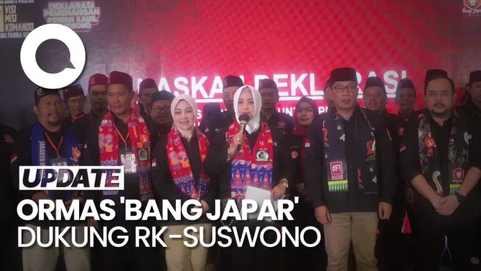 Video: Ormas Bang Japar Dukung RK-Suswono, Ngaku Sudah Minta Izin Anies