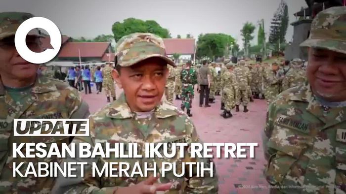 Video: Ikut Retret di Akmil Magelang, Bahlil Ngaku Kerepotan Bangun Pagi