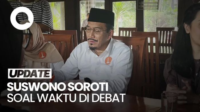 Video Suswono Jelang Debat: Kadang Gagasan Nggak Keburu Karena Waktu