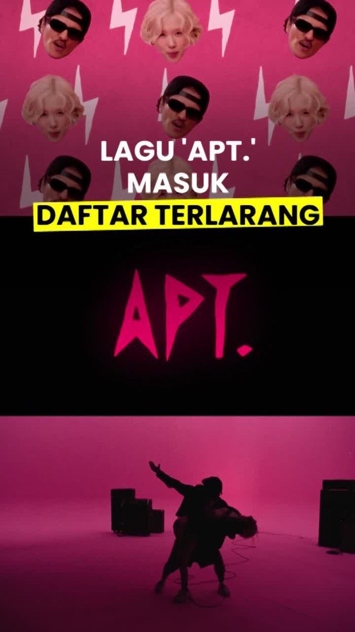 Video: Bikin Candu, Lagu APT. Rose-Bruno Mars Dilarang Diputar Pelajar