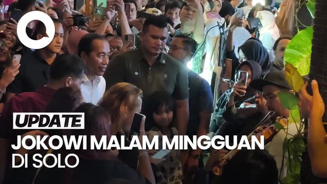 Video: Momen Jokowi Disumbang Lagu Oleh Musisi Jalanan saat Malmingan di Solo