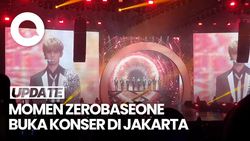  Momen ZEROBASEONE Tampil Menawan di Opening Konsernya