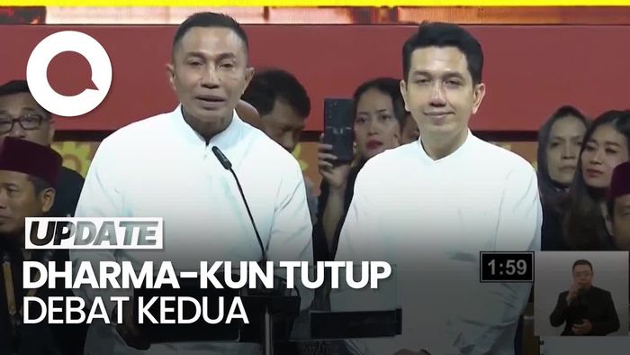 Video Tutup Debat, Dharma: Jakarta Dibangun Tangan Rakyat yang Penuh Semangat