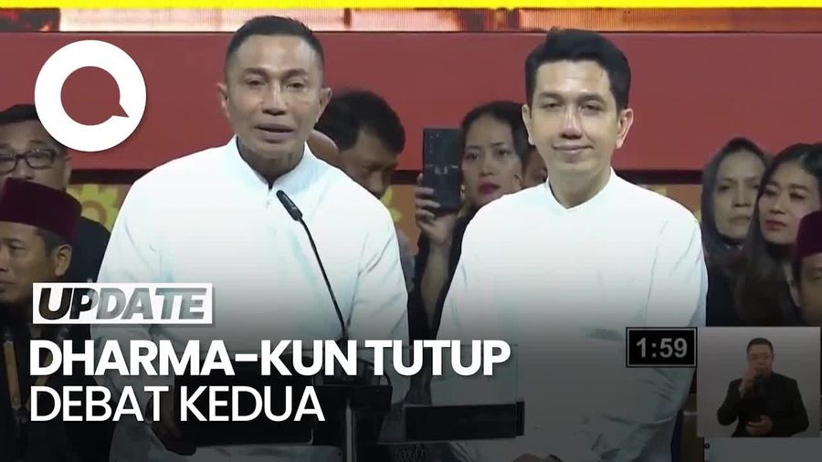 Video Tutup Debat, Dharma: Jakarta Dibangun Tangan Rakyat yang Penuh Semangat