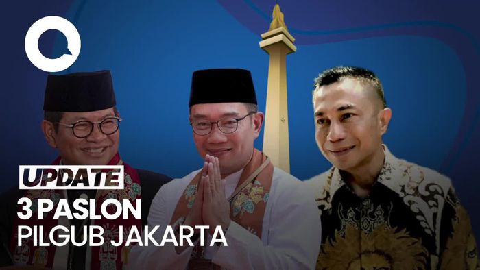 Video: Gaya 3 Paslon Pilgub Jakarta saat Tiba di Venue Debat Kedua